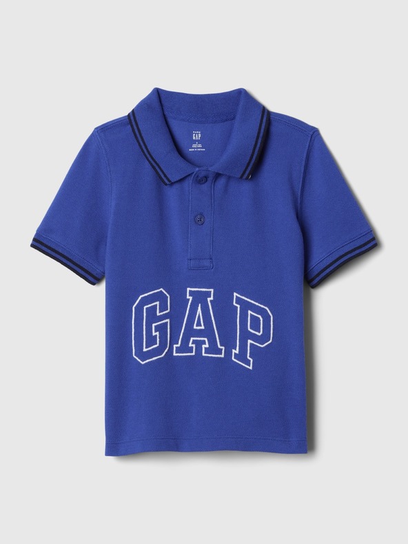 GAP Otroška polo majica z logotipom Gap