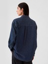 GAP Srajca Chambray Oversized Big Shirt GAP