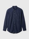 GAP Srajca Chambray Oversized Big Shirt GAP
