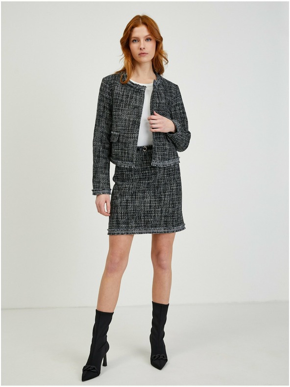 Orsay Sivo žensko tvidasto krilo ORSAY