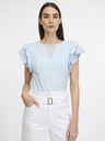 Orsay Modra ženska majica s kratkimi rokavi ORSAY