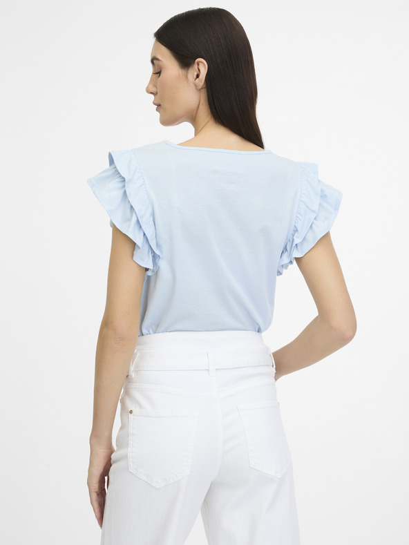 Orsay Modra ženska majica s kratkimi rokavi ORSAY