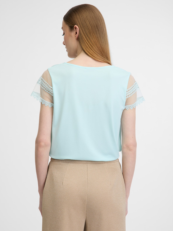 Orsay Svetlo modra ženska majica s kratkimi rokavi ORSAY