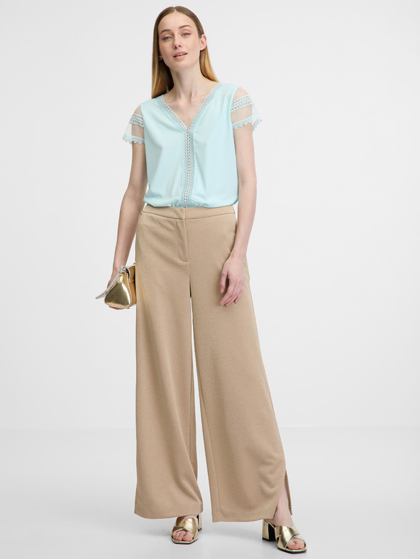 Orsay Svetlo modra ženska majica s kratkimi rokavi ORSAY