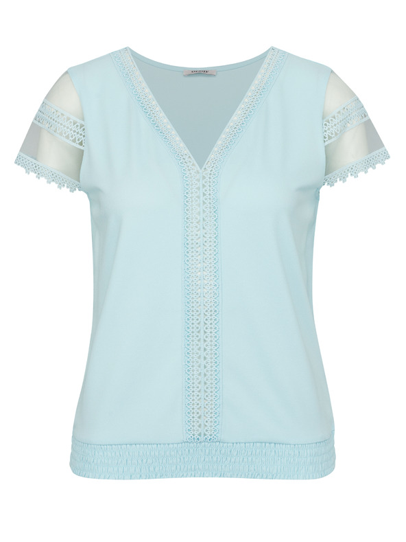 Orsay Svetlo modra ženska majica s kratkimi rokavi ORSAY