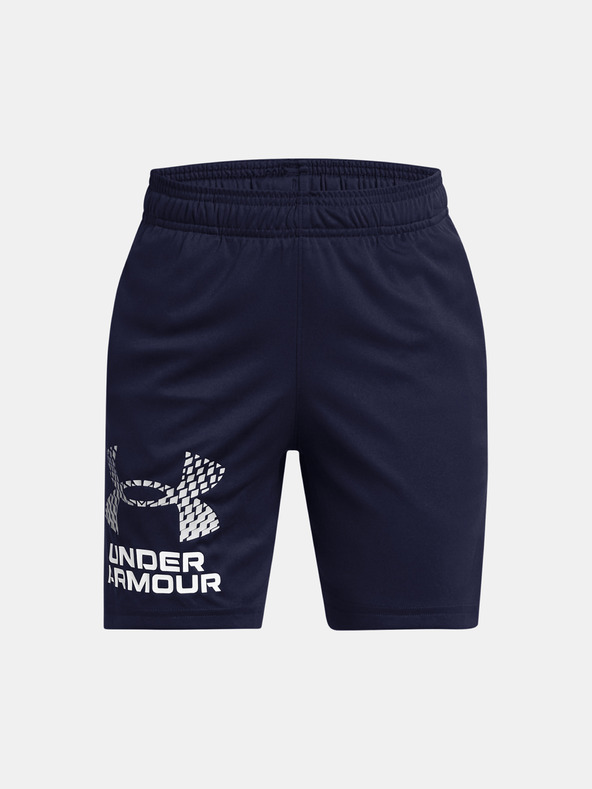 Under Armour Deške kratke hlače 1383333-406 UA Tech Logo Shorts-BLU