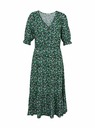 Orsay Zelena ženska vzorčasta obleka ORSAY