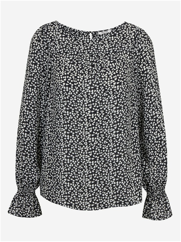 Orsay Belo-črna ženska vzorčasta bluza ORSAY