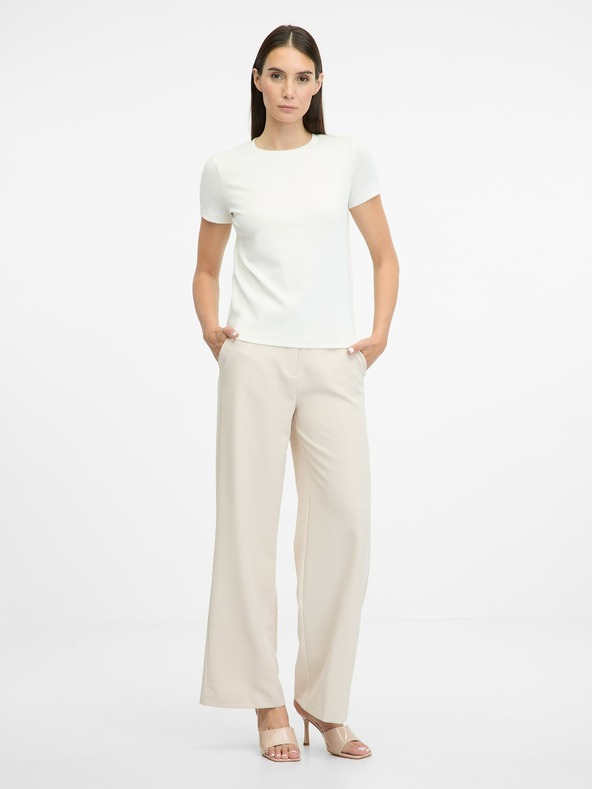 Orsay Bela ženska majica s kratkimi rokavi ORSAY