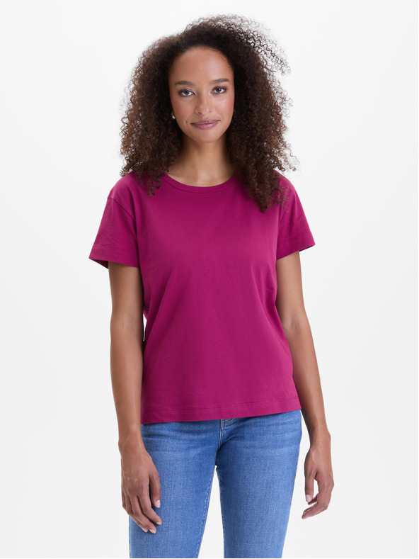 Orsay Temno roza ženska majica s kratkimi rokavi ORSAY