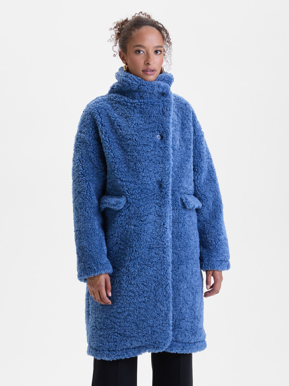 Orsay Moder ženski plašč iz umetnega krzna ORSAY