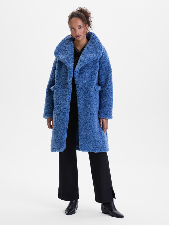 Orsay Moder ženski plašč iz umetnega krzna ORSAY