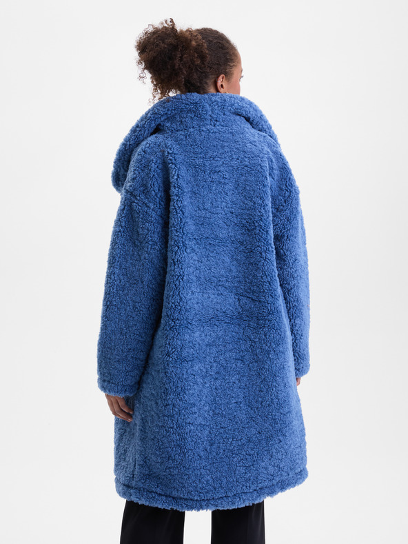 Orsay Moder ženski plašč iz umetnega krzna ORSAY