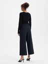 Orsay Črne ženske hlače s širokimi nogavicami ORSAY