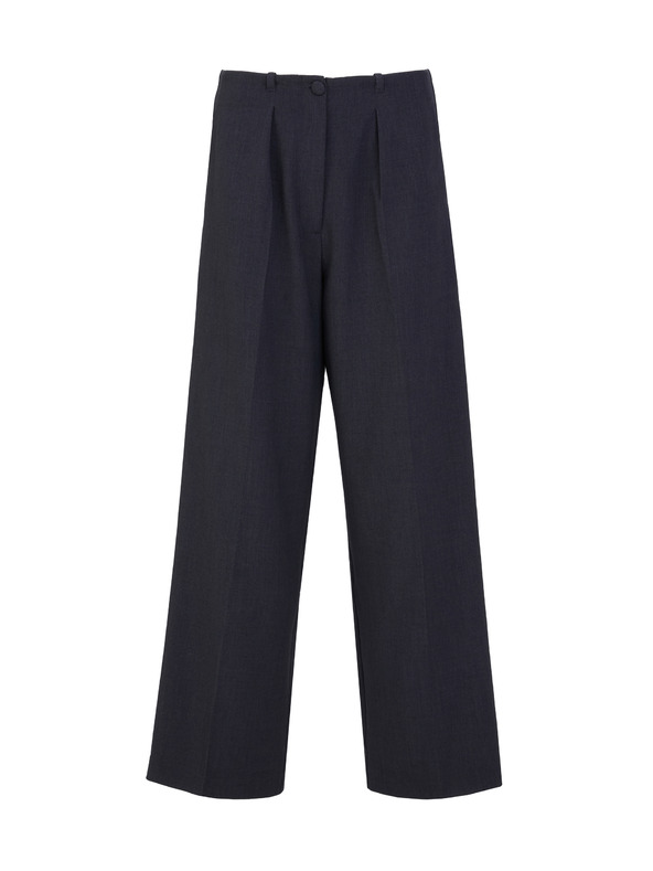 Orsay Temno sive ženske hlače ORSAY