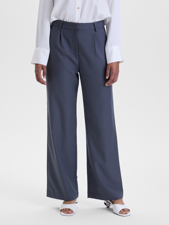 Orsay Temno sive široke ženske hlače ORSAY