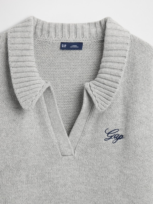 GAP Asimetričen pulover z volno GAP