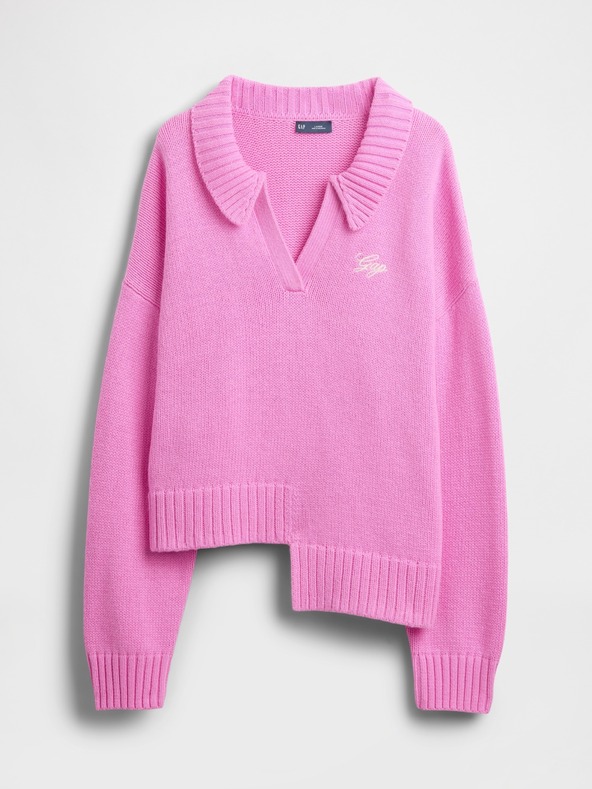 GAP Asimetričen pulover z volno GAP