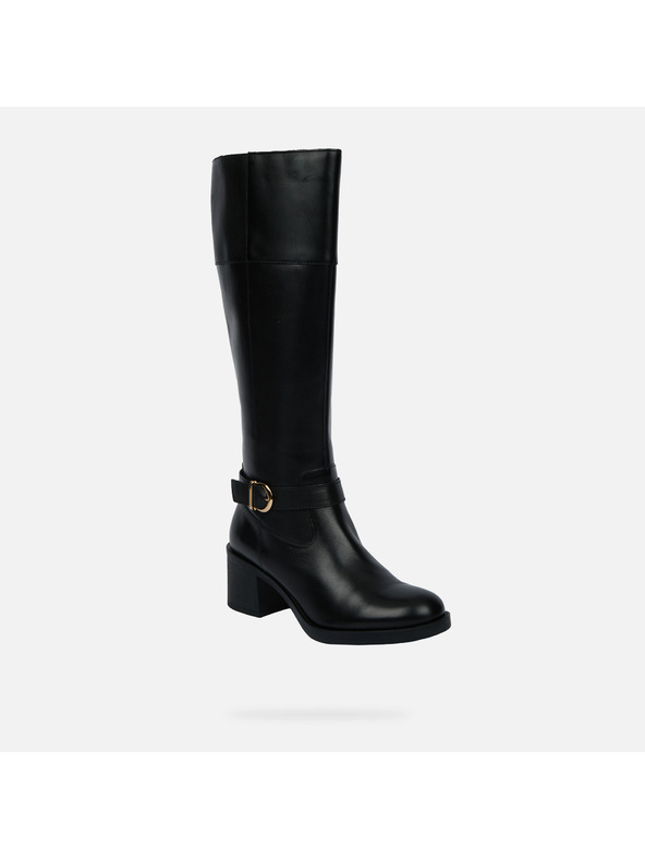 Geox Črni ženski škornji Geox Serilda 60