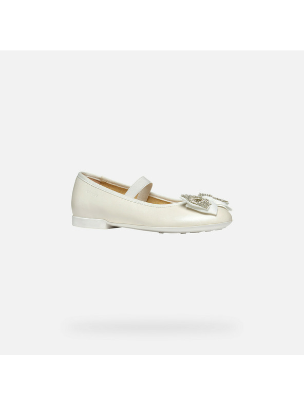 Geox Bele dekliške balerinke Geox Plie'