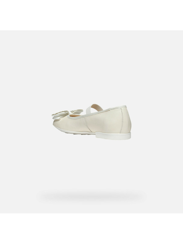 Geox Bele dekliške balerinke Geox Plie'