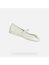 Geox Bele dekliške balerinke Geox Plie