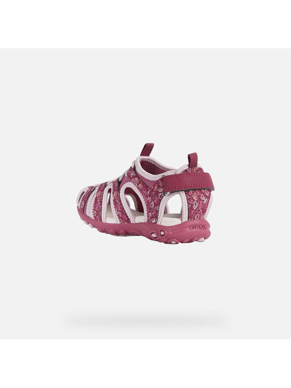 Geox Rožnati dekliški sandali Geox Sandal Whinberry G