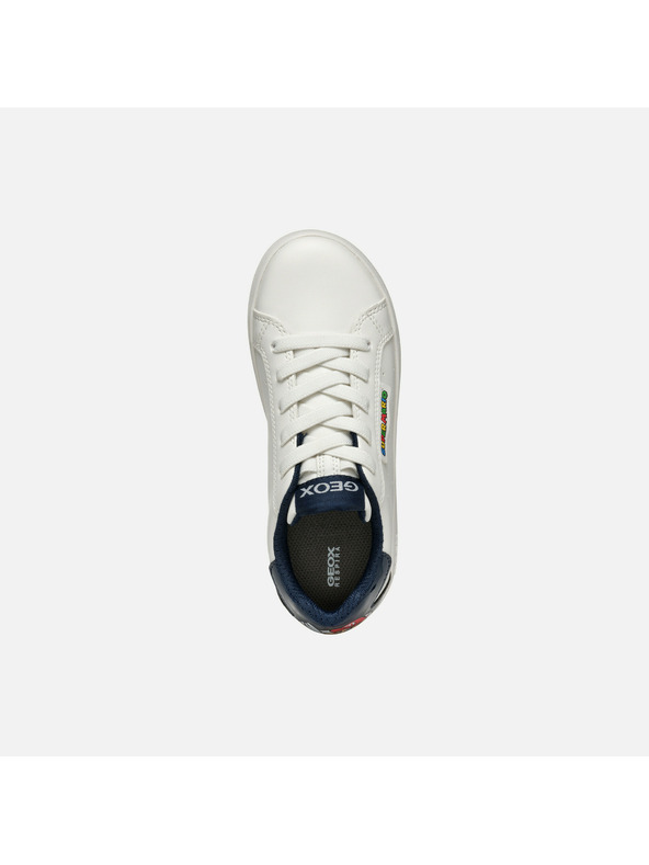 Geox Beli fantovski škornji Geox Eclyper Boy