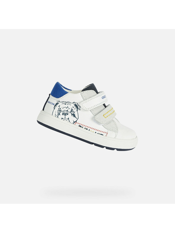 Geox Beli fantovski škornji Geox Biglia Boy