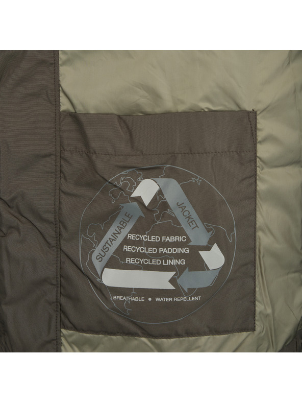 Geox Temno rjava moška puhovka Geox Magnete