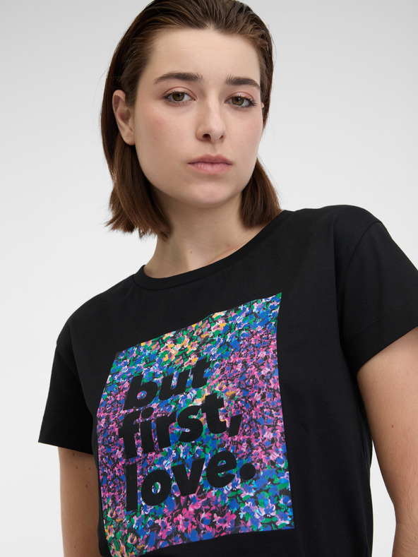 Orsay Črna ženska majica ORSAY