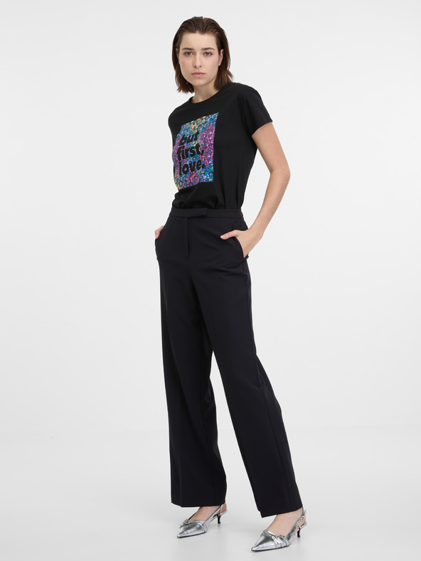 Orsay Črna ženska majica ORSAY