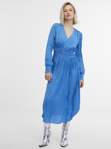 Orsay Modra ženska obleka ORSAY