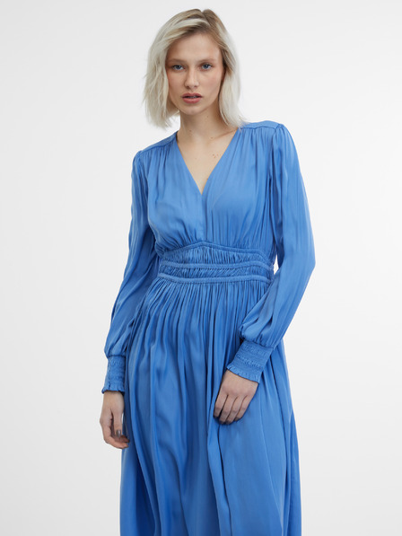 Orsay Modra ženska obleka ORSAY