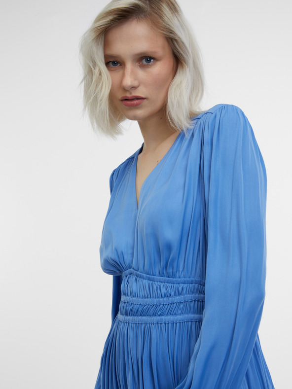 Orsay Modra ženska obleka ORSAY