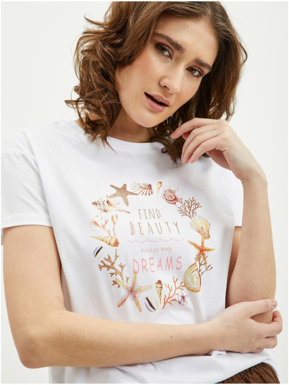 Orsay Bela ženska majica ORSAY