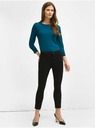 Orsay Črne skrajšane skinny fit kavbojke ORSAY