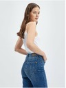 Orsay Temno modre ženske mom jeans hlače ORSAY