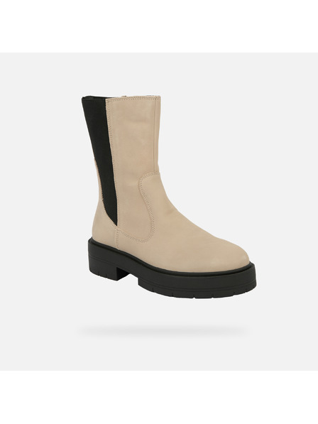 Geox Bež ženska gležnjarska obutev Geox Spherica EC7