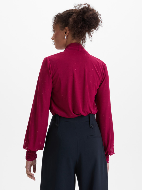 Orsay Vinasta ženska bluza z okrasnimi kamenčki ORSAY