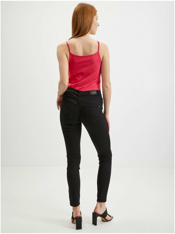 Orsay Temno rožnata ženska basic majica brez rokavov ORSAY