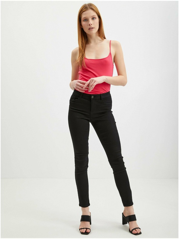 Orsay Temno rožnata ženska basic majica brez rokavov ORSAY