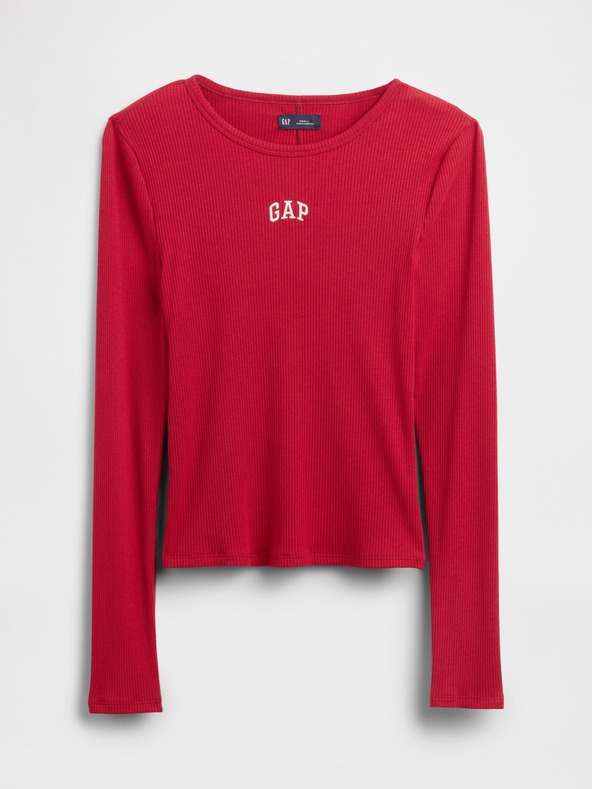 GAP Rebrasta majica z logom GAP