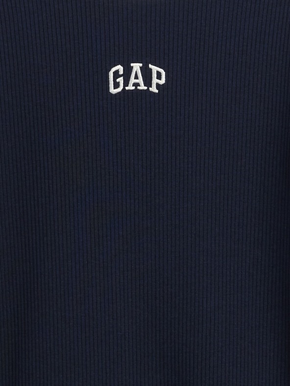 GAP Rebrasta majica z logom GAP