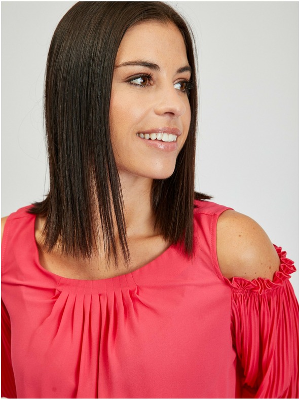 Orsay Temno rožnata ženska bluza ORSAY