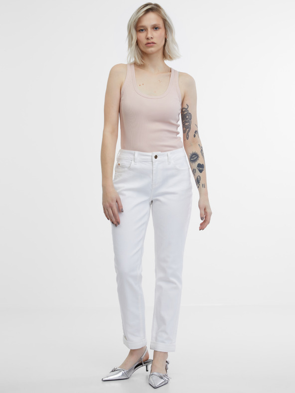 Orsay Bele ženske boyfriend jeans hlače ORSAY