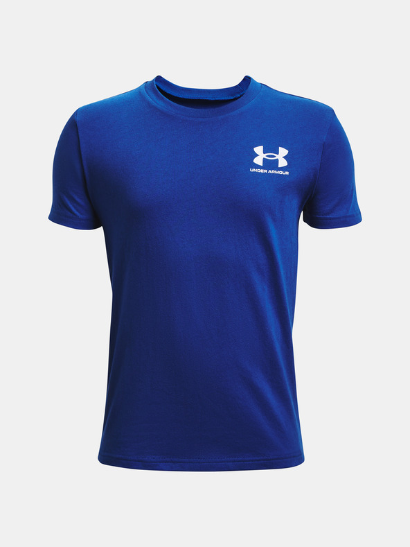Under Armour Deška majica Under Armour UA SPORTSTYLE LEFT CHEST SS-NVY