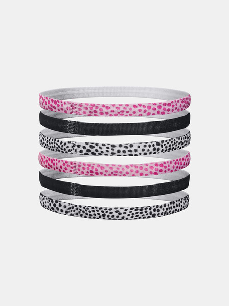 Under Armour Dekliški naglavni trakovi Under Armour Girls Graphic HB (6pk)-PNK