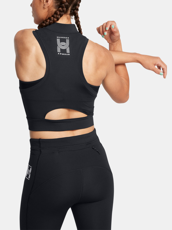Under Armour Ženska majica brez rokavov Under Armour UA Run Anywhere Crop Tank