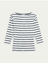 Marks & Spencer Črno-bela črtasta ženska majica Marks & Spencer